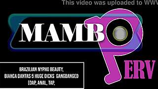 Bianca Dantas Gangbanged by 5 Huge BBC Monster Cocks DAP!