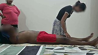 i flash step sis happy ending massage explodes cum