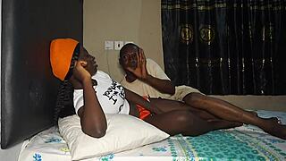 nasty stepsister bent over taking big black cock doggystyle