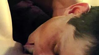 driftwood licks barefoot kontessa's shaved pussy down south