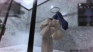 punishing yuuka hard for uninvited follower sex part 1!