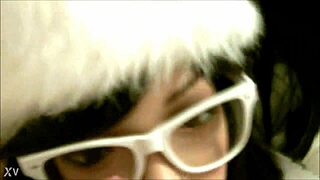 i blast cumshot facial all over this glasses fuck doll