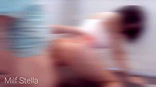 big tit goth chick rides dick first date thrill