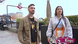 ¡Nuria Millan Fucked Raw from Valencia Streets to Madrid Alleys!