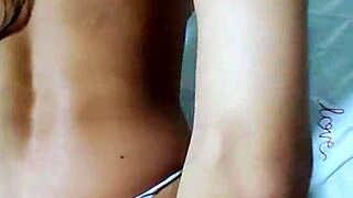 Young Latina bends over for papi, begs doggystyle pounding till boyfriend's friend cums on her cute face