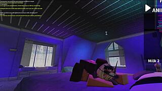 Bent over bimbo takes rough bbc doggystyle pounding.