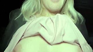 Blonde Kristy, show me your naughty thong lesson skills!