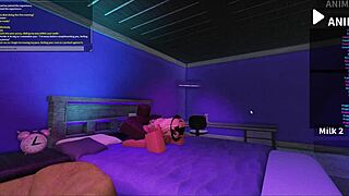 Bent over bimbo takes rough bbc doggystyle pounding.