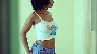 neighbor spied on me so i made him roughly fuck till creampie submission pov