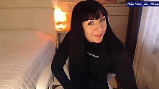 Helga's bad sexy striptease rips clothes vibes her sweet pussy 04-10-2021