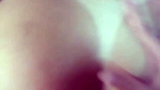 Husband Plugs Ass Fucks Pussy Then Anal Creampie