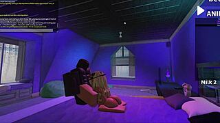 Bent over bimbo takes rough bbc doggystyle pounding.