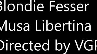 Musa Libertina hooks up with hotel manager Blondie Fesser for steamy lesbian toy play