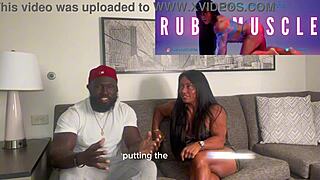 ruby muscle's hot 1-on-1 with stacxxxs monster cock 💪🍆