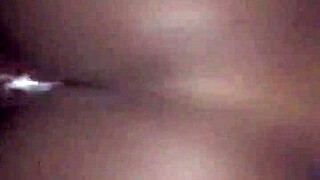 Thick freaky ebony squirts juicy on bbc! 🍫💦🍆