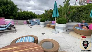 rome major rams massive cock deep kaden kole's holes?