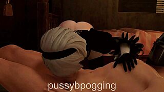 She takes that huge monster cock deep in her big ass.