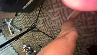 that juicy ebony teen's huge ass just swallows bbc whole in rough homemade pov pounding 🍑🍆🔥 curvy black beauty rides monster