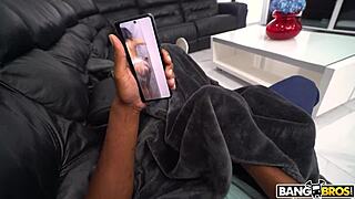 Eden West sucks stepdad Jonathan Jordan's big cock till face cum explosion