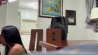 sexy 19yo colombian latina debuts anal casting hardcore doggy behind scenes amateur