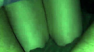 Wanna see my submissive wife deepthroat monster cock post-bath?