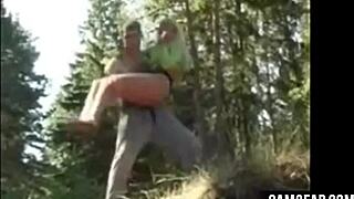 Russians Suck and Fuck in Wild Orgy Lake Party