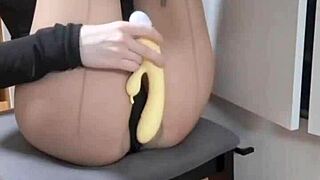 blonde elza koms teases with cock worship before her narrow ass gets fisted wild