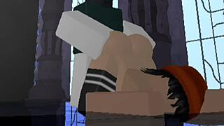 check out this wild 2024 roblox blowjob and facial cumshot compilation