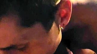 driftwood licks barefoot kontessa's shaved pussy down south