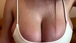 stepmom's big milky tits need milking massage 😍💦