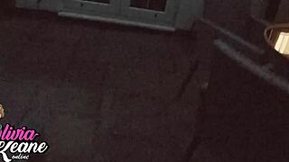 Watch Your Busty British Neighbor Shower and Flash Tits!