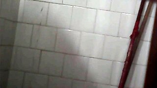 i filmed my aunt's steamy shower hidden cam style voyeur thrill