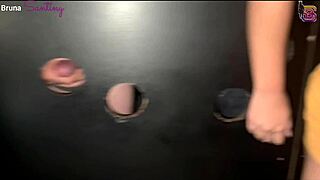 i'm gloryhole whore again taking big black cocks and monster loads for my cuckold