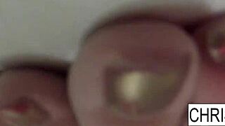 Christy Mack Sexy Bath Big Tits Tattoo BTS