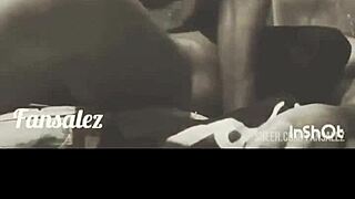 stepsis shares my bed with her tight pussy on big black cock