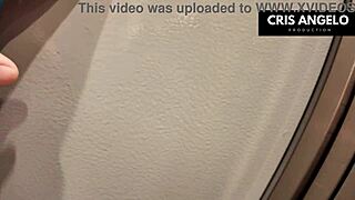 stuck in elevator blackout she fucks married neighbor part 1