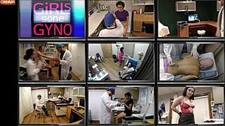 Misty Addams spreads gaping asshole for rectal exam fingering buttplug latex gloves closeup