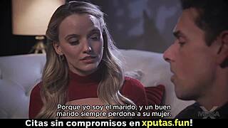 Blonde Big Tits Bombshell Sucks And Fucks Passionately!