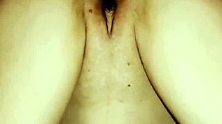 our first homemade anal tape caught wild milf action