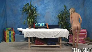 Boy gets full body massage turning into hardcore penetrative sex action