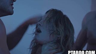 Hey, lucky guys, watch Kenna James, Reagan Foxx, Nathan Bronson pounding Arab petite MILFs!