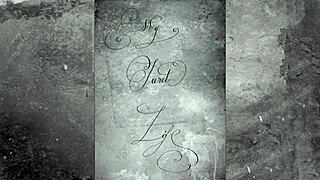 Vintage lesbians reveal secrets in antique 3some group play.