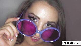 lola foxx touches her pussy in hot compilation