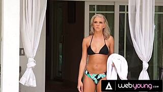 hey gina valentina turns horny roommate tiffany watson nudist with wild lesbian licks part 1 & 2