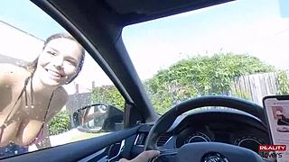 fat czech teen sofia lee's big tits bouncing in your pov face?