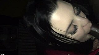 19YO Spanish Teen Deepthroats Massive Black Cock!