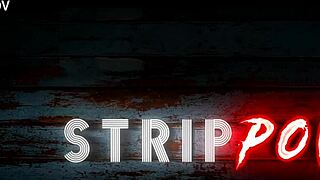 hey nerdy curvy brunette strips big natural tits lingerie tease