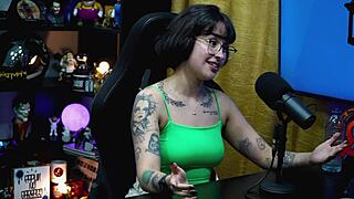 martina oliveira strips naked in podcast you'd suck her tits