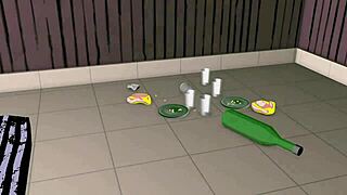 What if tuition teacher secretly pounds Neha bhabhi's wet hole?