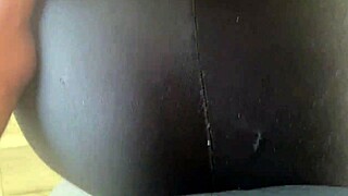 milfycalla serves breast milk coffee in leggings preview